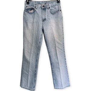 Vintage Sloan St Light Wash High Waist Jeans Size 8